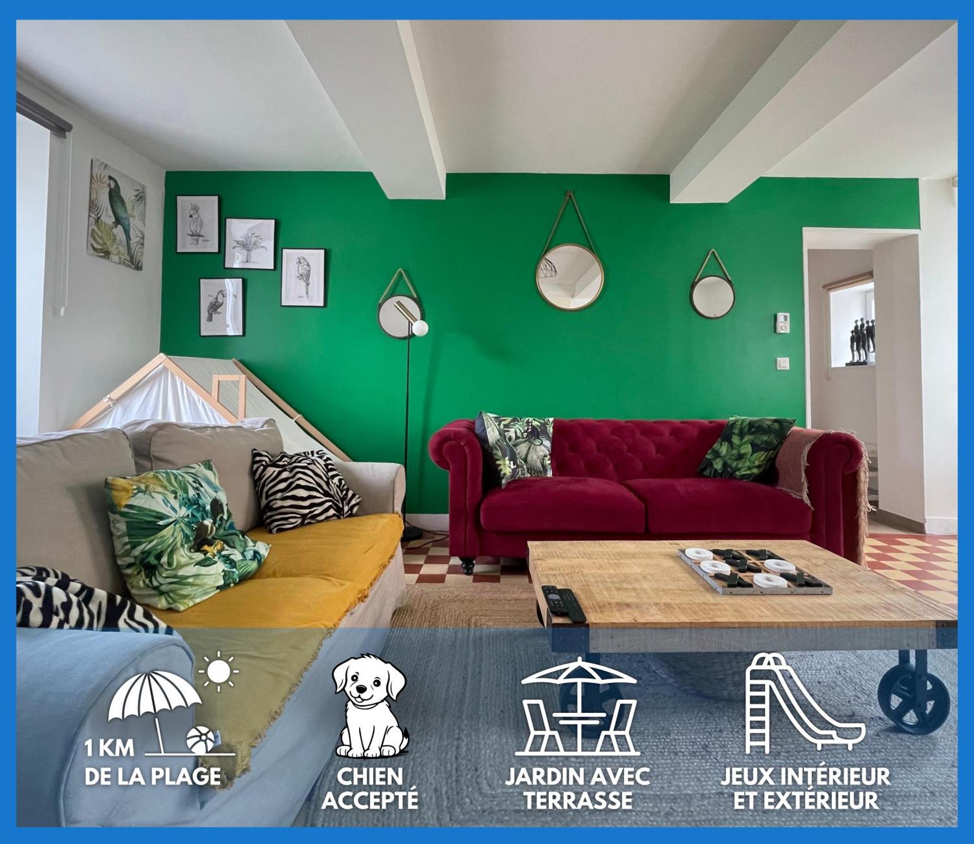 Le So Wild, Maison Avec Jardin Clos, Terrasse Amenagee, 5 Mn A Pied Commerce, Terrain De Tennis, A 800 M De La Plage D'Omaha Beach Jeux Arcade, Jouets, Materiel Jeunes Enfants Enfants, Table Ping-Pong Vierville-sur-Mer Exterior photo